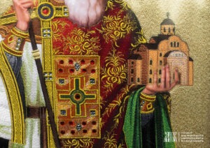 Вишита ікона рівноапостольного князя Володимира
