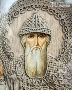 Плетена ікона святого рівноапостольного князя Володимира