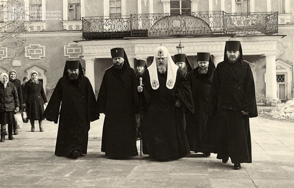Візит Патріарха Пимена Ізвєкова в Троїце-Сергієву Лавру, 1970-ті рр.