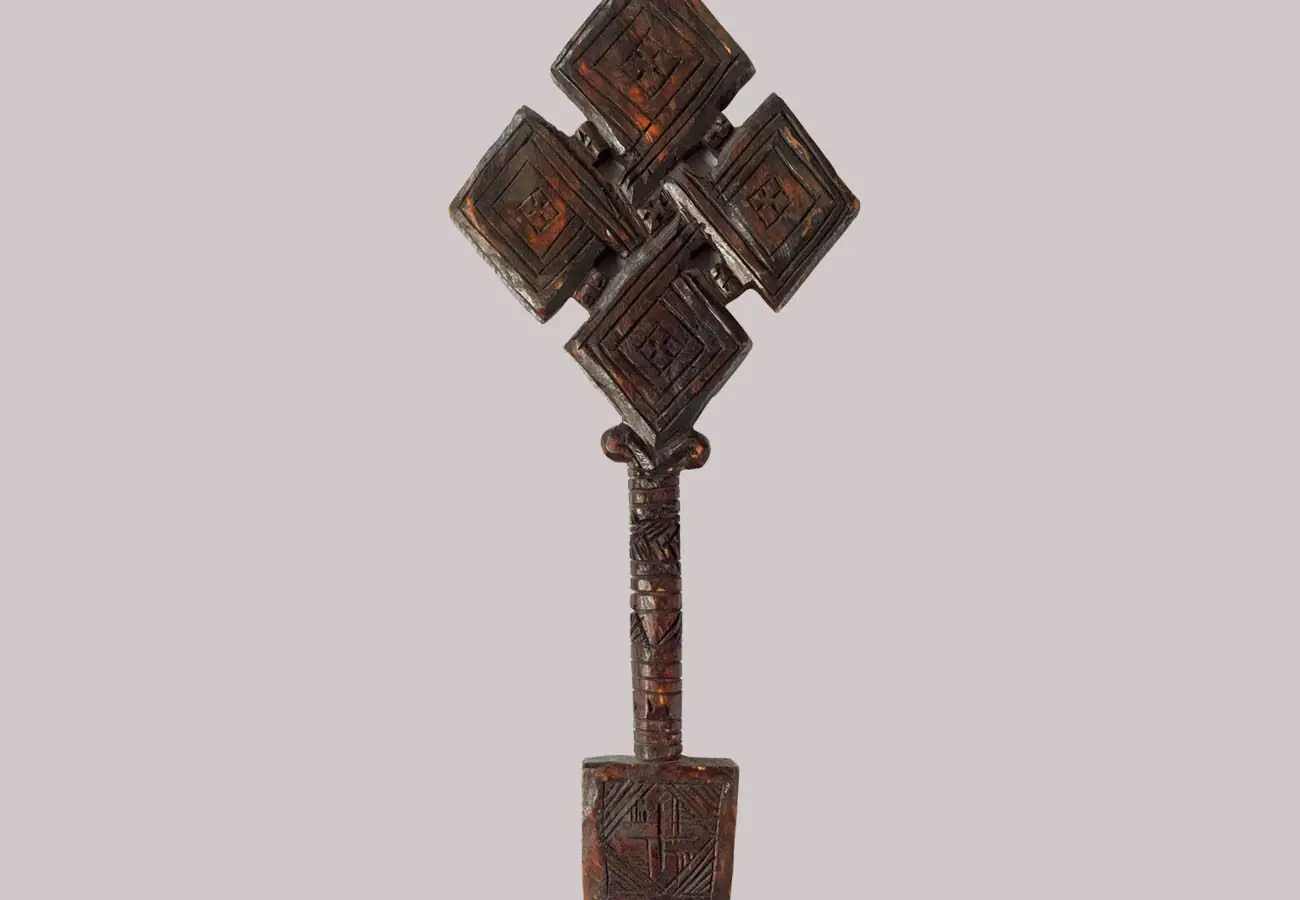 Ефіопський коптський дерев’яний хрест